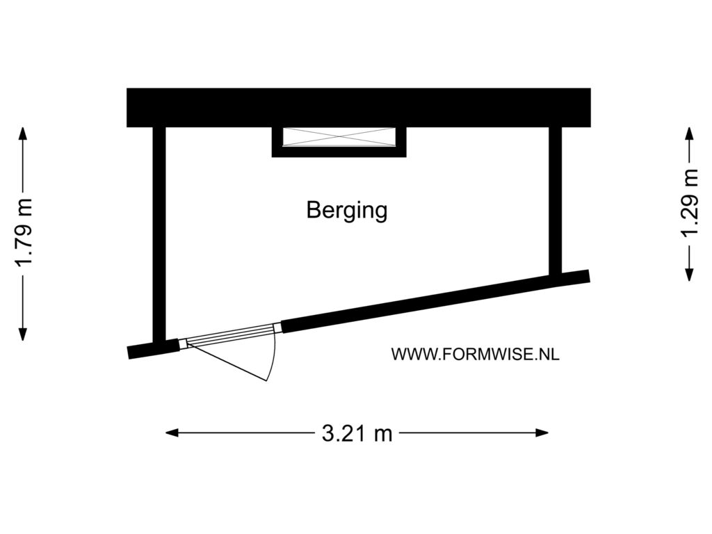 Bekijk plattegrond van 2e VERDIEPING van Dam 5-H