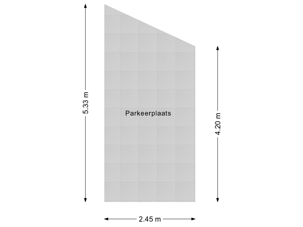 Bekijk plattegrond van Parkeerplaats van Regenboog 35