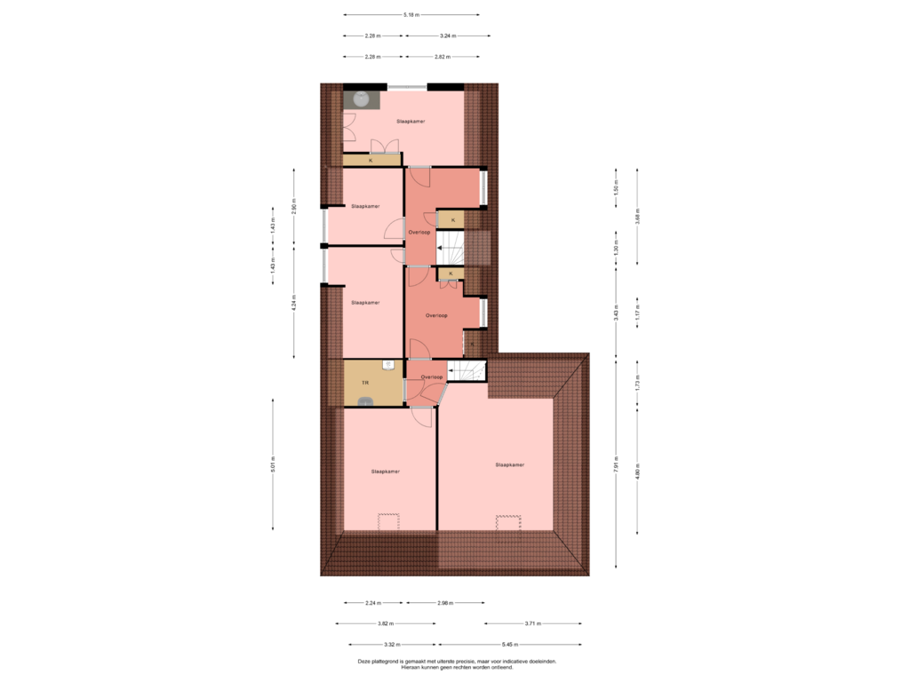 Bekijk plattegrond van 1e Verdieping van Meester Nennstiehlweg 27