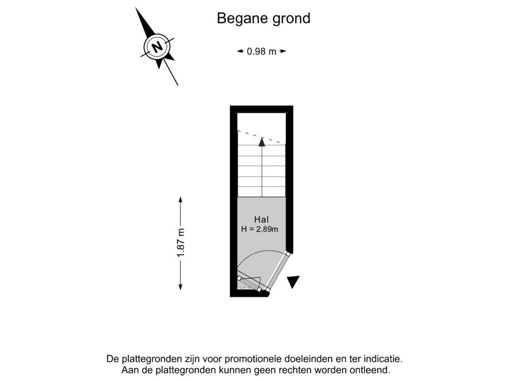 View floorplan of Begane grond of Lorentzlaan 8