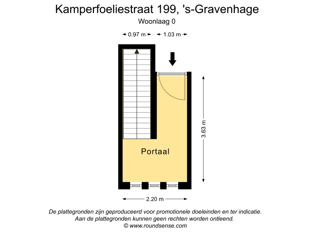 Bekijk plattegrond van Woonlaag 0 van Kamperfoeliestraat 199