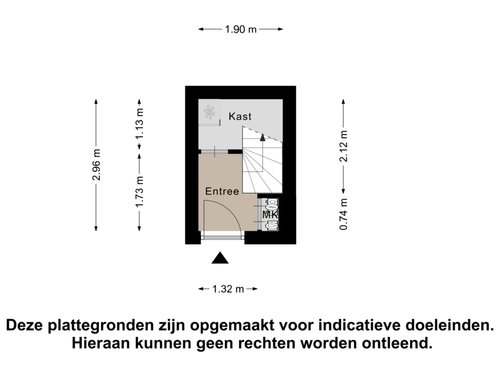 Bekijk plattegrond van Begane Grond van Rensumaheerd 43-B