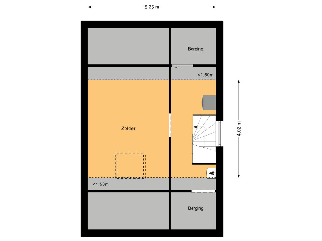 Bekijk plattegrond van 2e Verdieping van Gagelhof 25