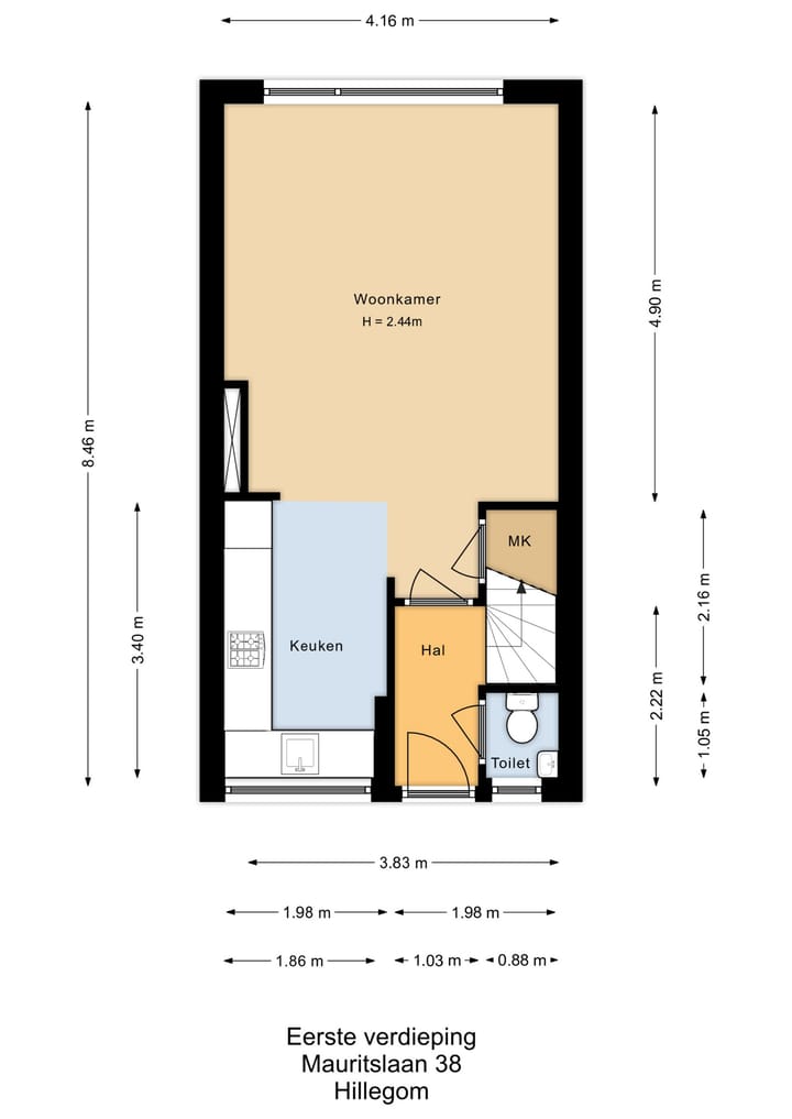 Foto 38 van Mauritslaan 38