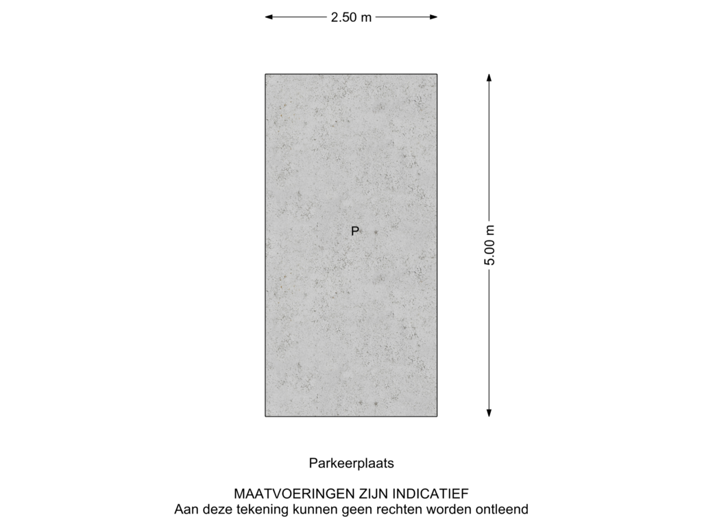 View floorplan of Parkeerplaats of Noorderkroonstraat 68