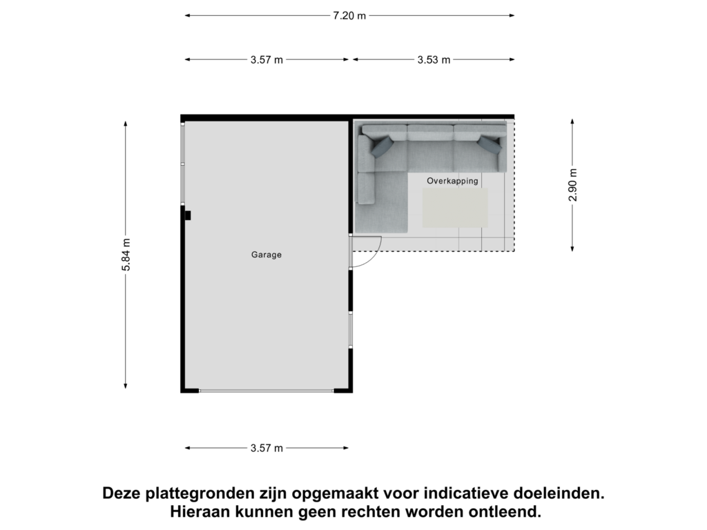 View floorplan of Garage of Jacob van Ruijsdaelpad 1