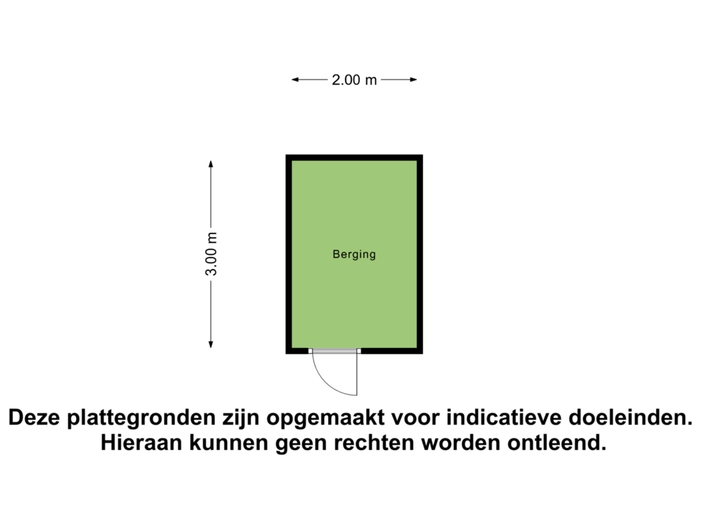 View floorplan of Berging of Dilleberg 64