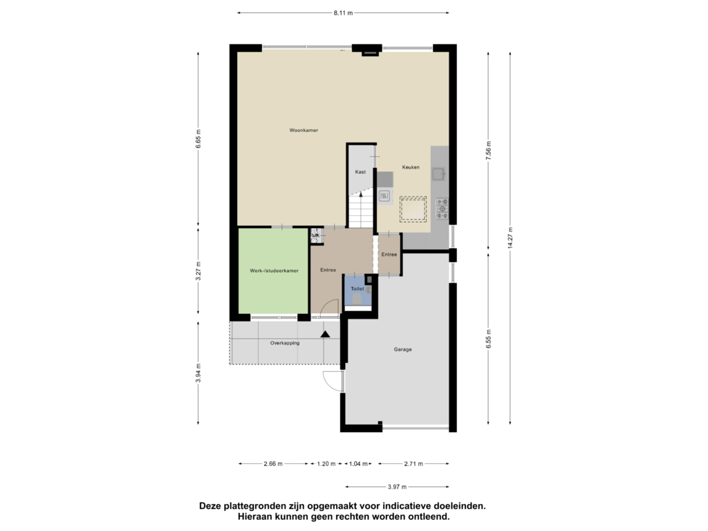 Bekijk plattegrond van Begane Grond van Nijlstraat 22