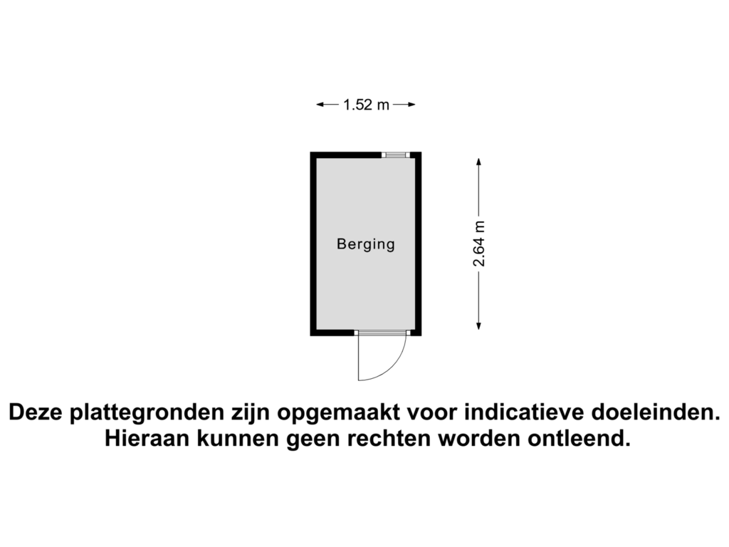 Bekijk plattegrond van Berging van de Koppele 235