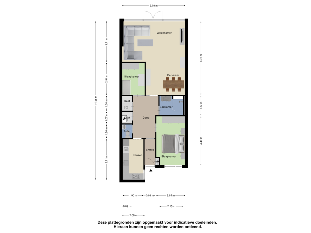 Bekijk plattegrond van Appartement van Hoge Weije 25