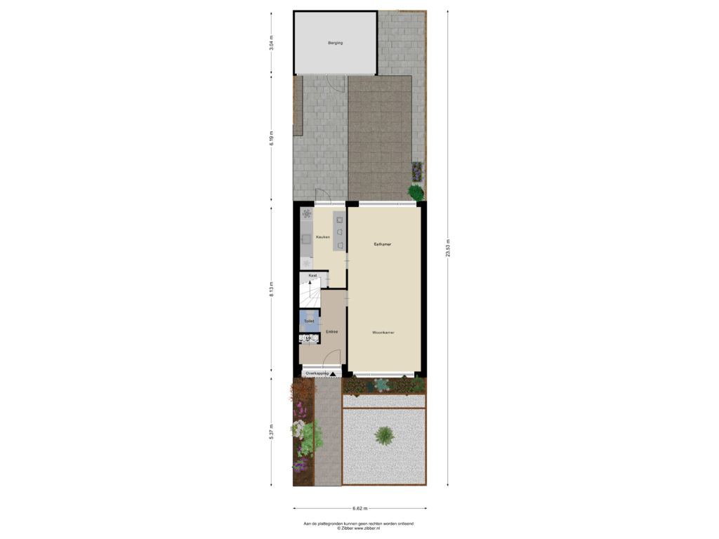 Bekijk plattegrond van Begane Grond_Tuin van Willem Lodewijkstraat 16