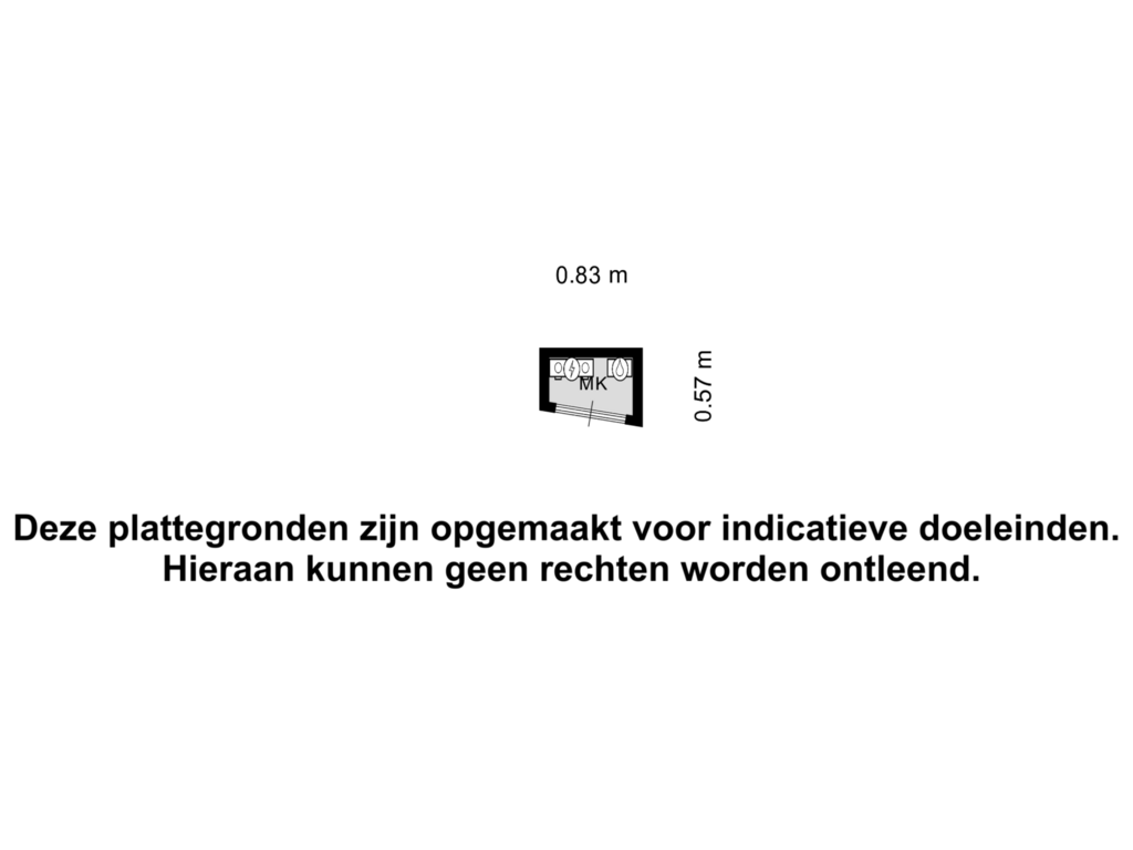 View floorplan of Mk of Spijkerboorweg 457