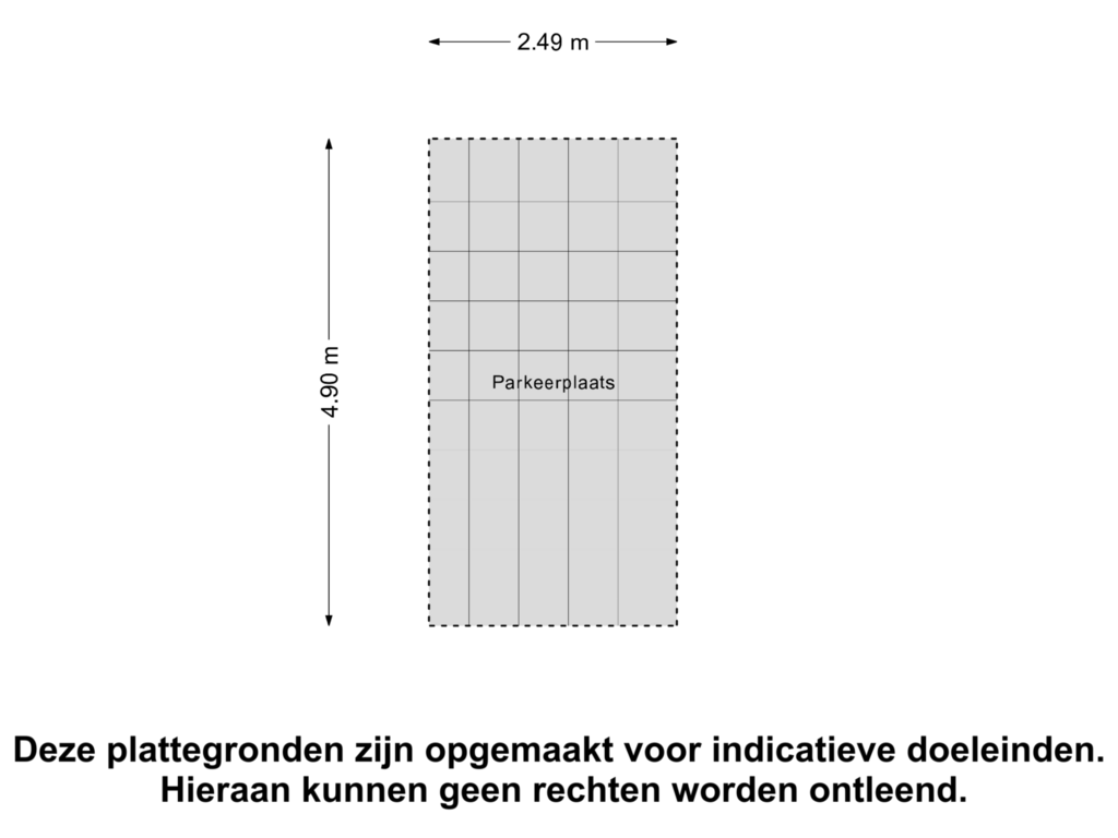 View floorplan of Parkeerplaats of Spijkerboorweg 457