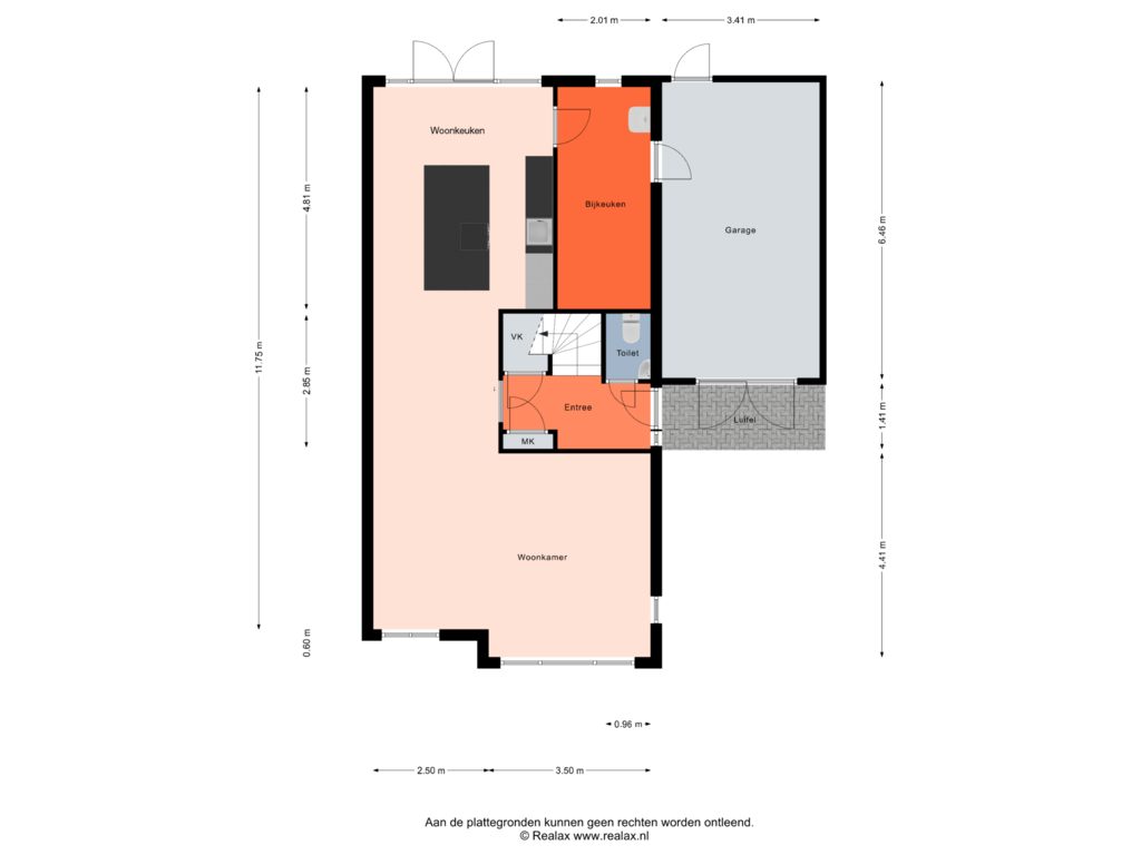 Bekijk plattegrond van Begane grond van Heidevlinder 24