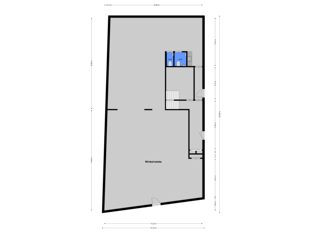 Bekijk plattegrond van BGG van Verlaat 12-A