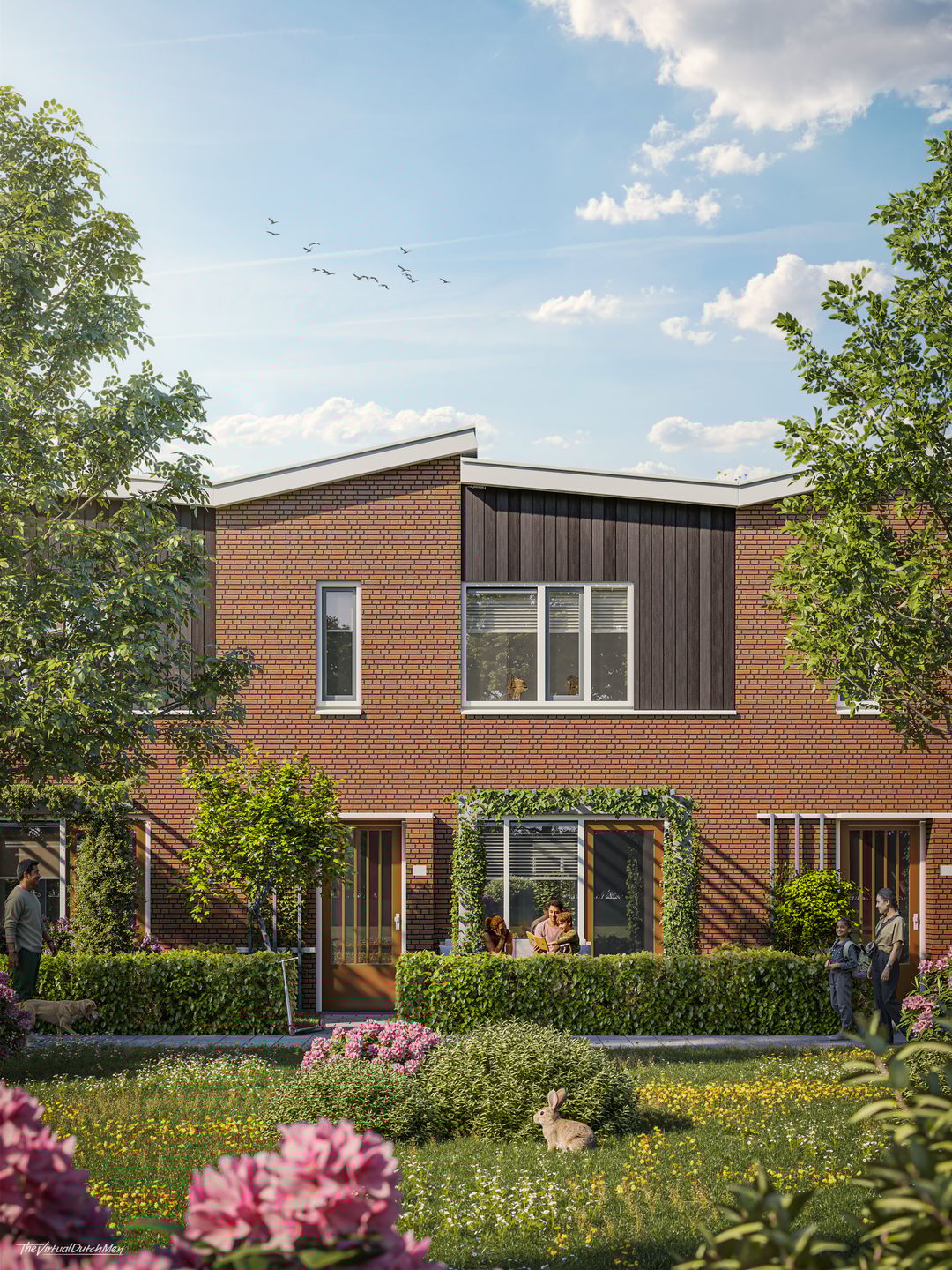 Foto 1 van Polder tussenwoning (Bouwnr. 94)