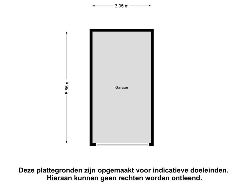 Bekijk plattegrond van Garage van Omloop West 22