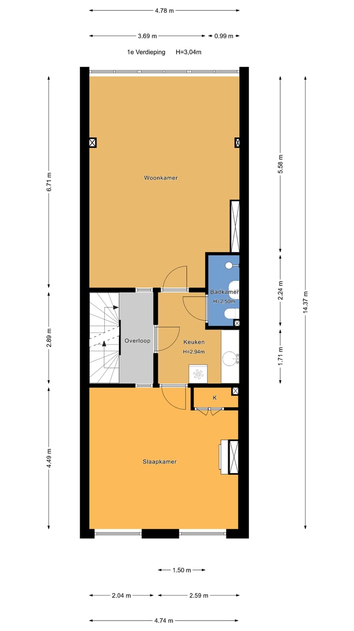 Foto 38 van Billitonstraat 12