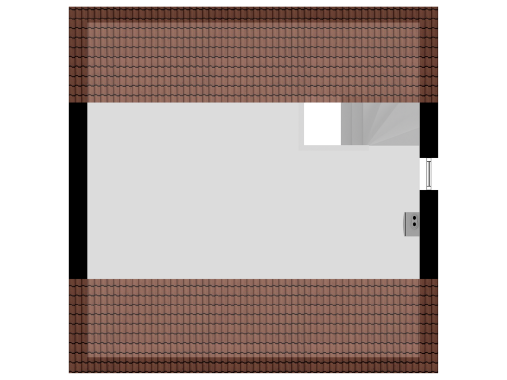 Bekijk plattegrond van Zolder van Korenbloemstraat 26