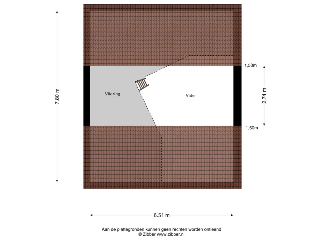 Bekijk plattegrond van Zolder van Bosven 217