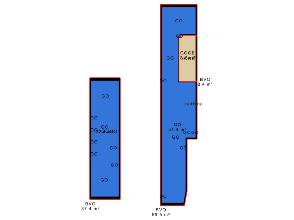 Bekijk plattegrond van SOUTERAIN van Kerkstraat 367-H