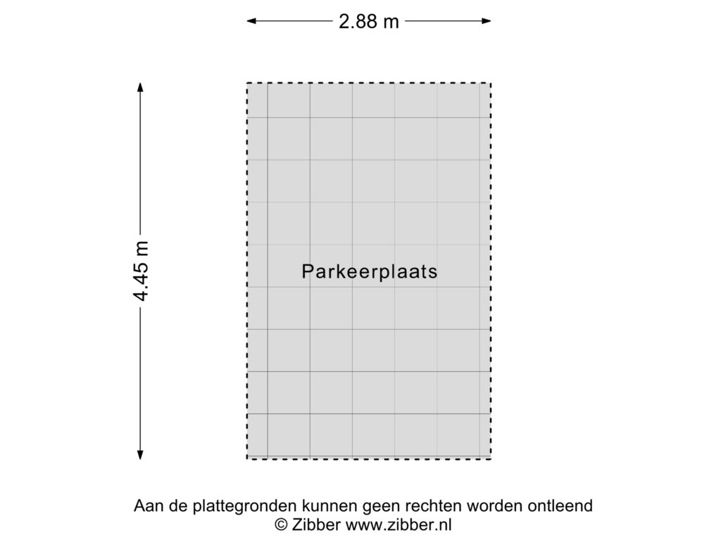 Bekijk plattegrond van Parkeerplaats van Maasboulevard 123