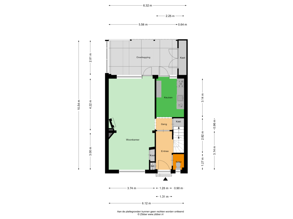 Bekijk plattegrond van Begane Grond van Mgr. Zwijsenstraat 18