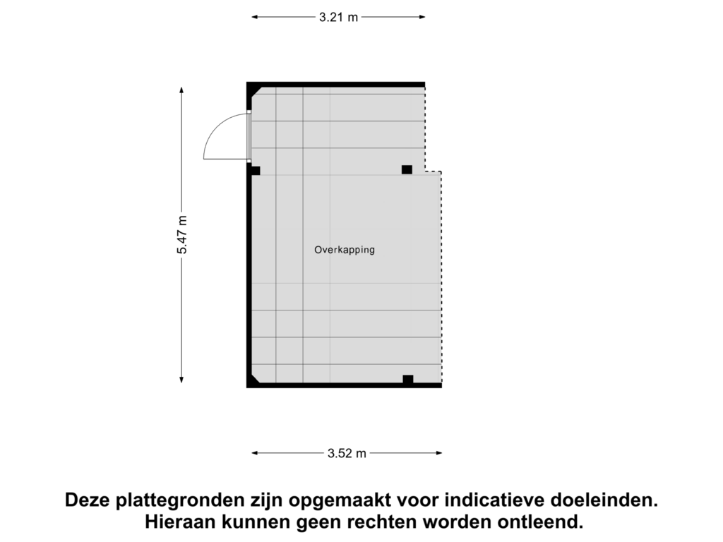 View floorplan of Overkapping of Peyserhof 21