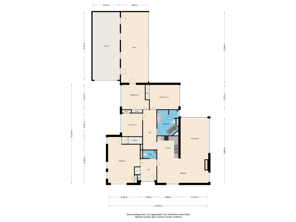 Bekijk plattegrond van Begane Grond van Jonkheer Geverslaan 9