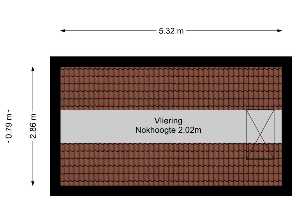 Bekijk plattegrond van Vliering van Galileistraat 13