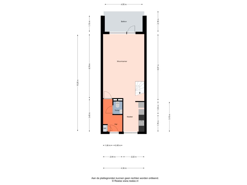 Bekijk plattegrond van Verdieping 1 van Antilopespoor 270