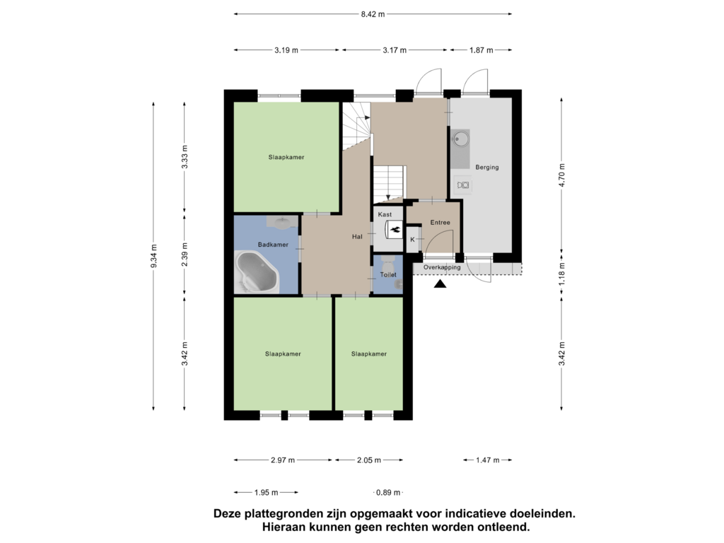 View floorplan of Begane Grond of Buizerd 140