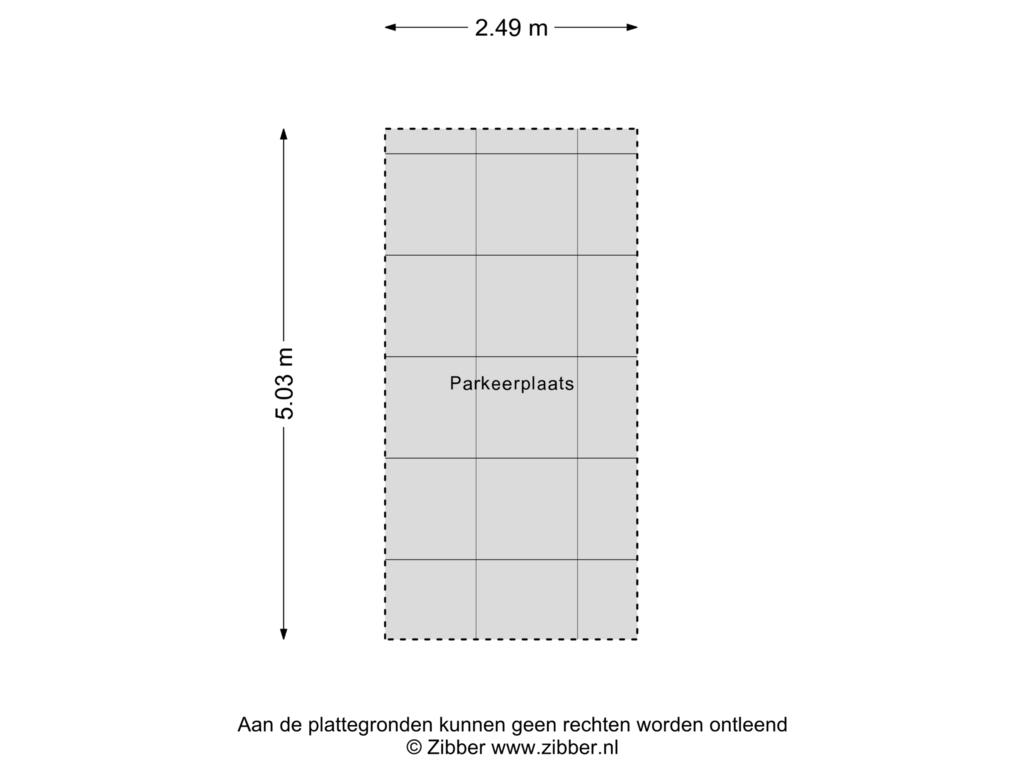 Bekijk plattegrond van Parkeerplaats van Heuvel 43