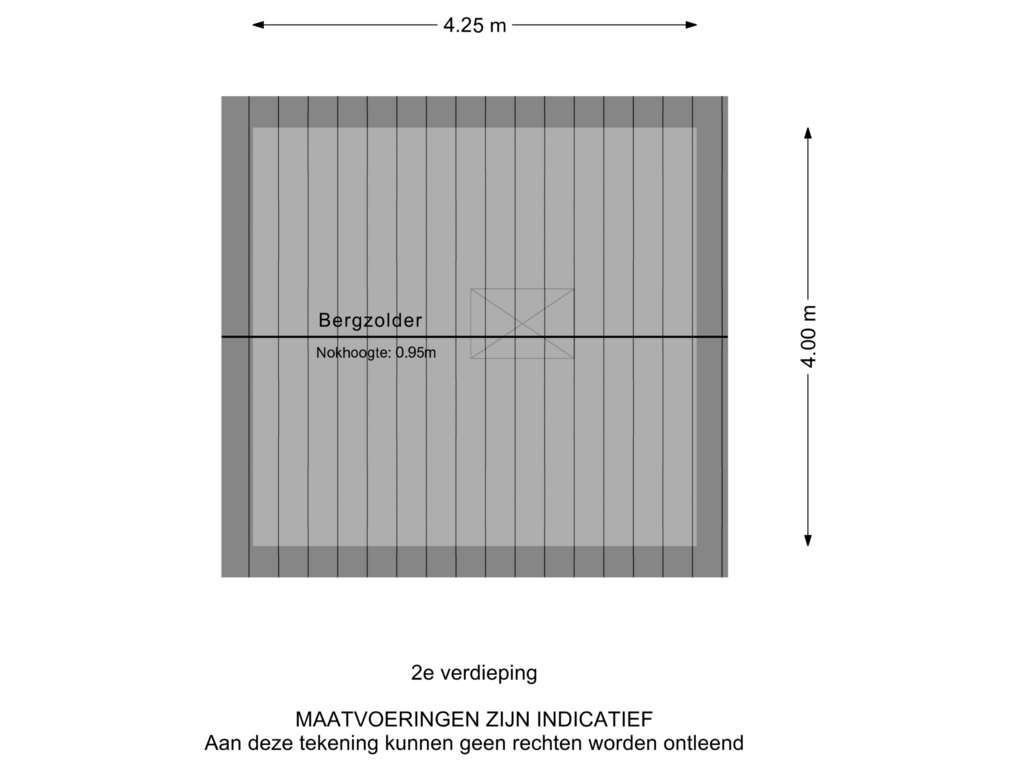 Bekijk plattegrond van 2e verdieping van Vincent van Goghstraat 36