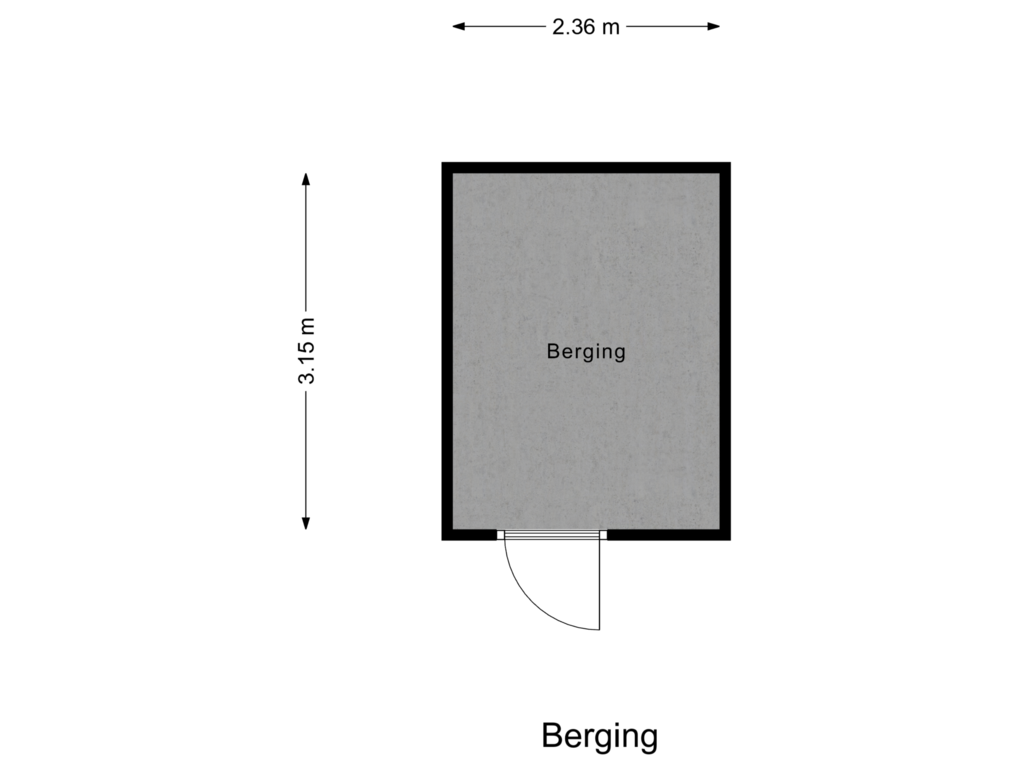 Bekijk plattegrond van Berging van Waterput 53