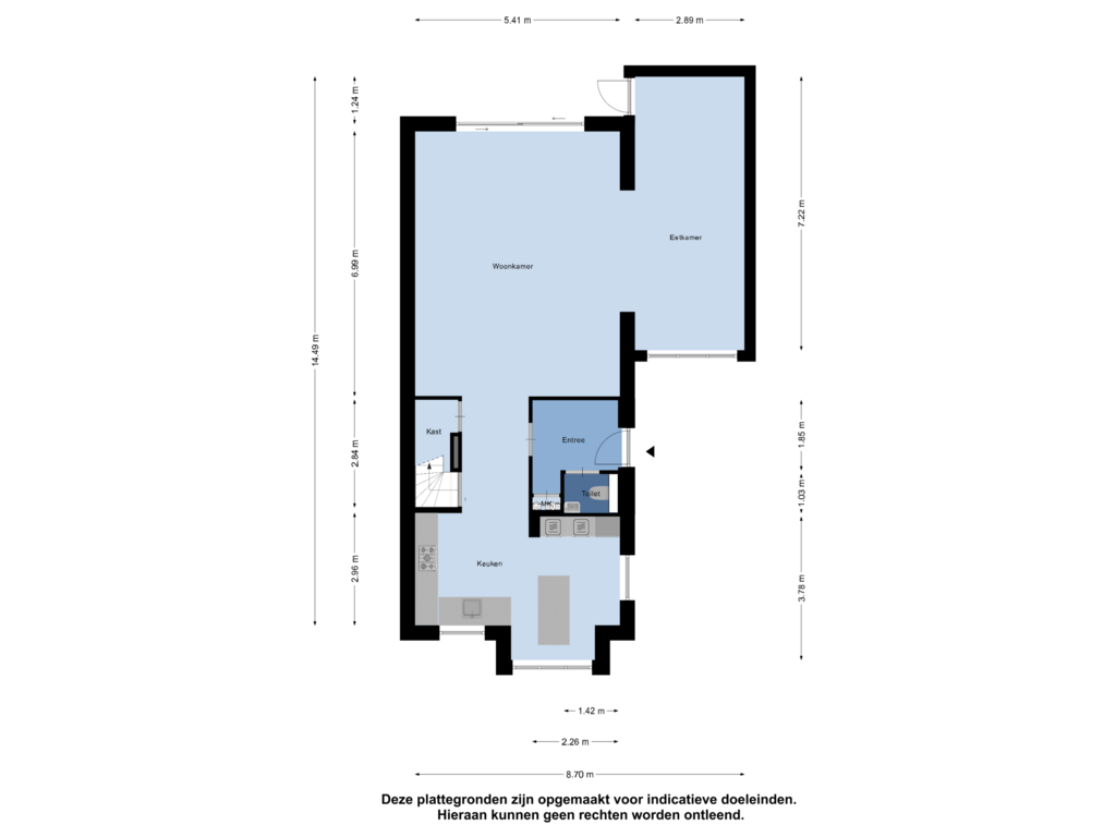 Bekijk plattegrond van Begane Grond van Catharinapolder 6