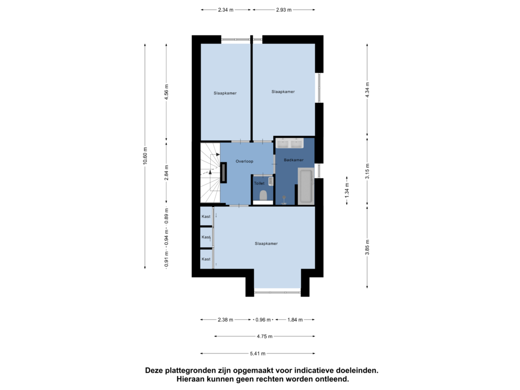 Bekijk plattegrond van Eerste Verdieping van Catharinapolder 6