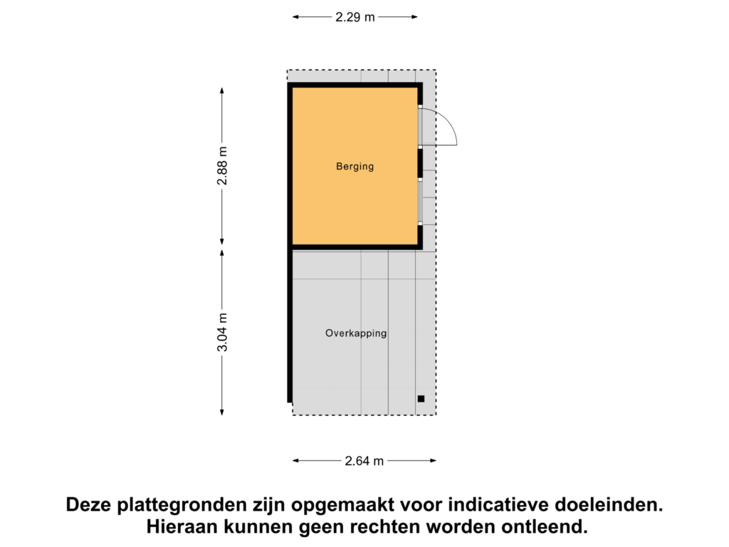 Bekijk plattegrond van Berging van Catharinapolder 6