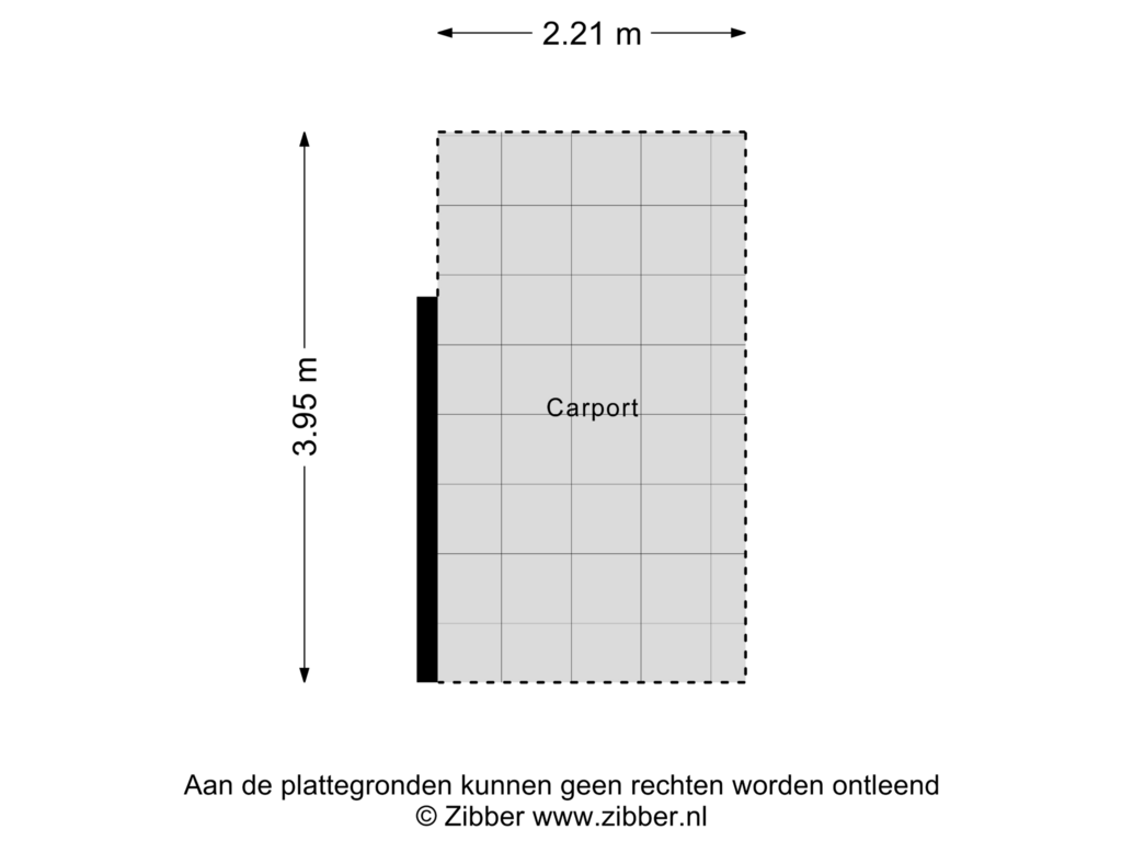 Bekijk plattegrond van Carport van Cognachof 3