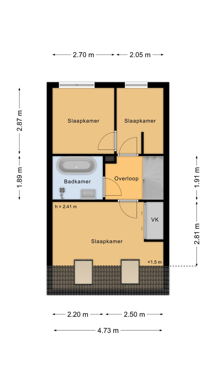 Foto 27 van Weth. Kloostermanlaan 7