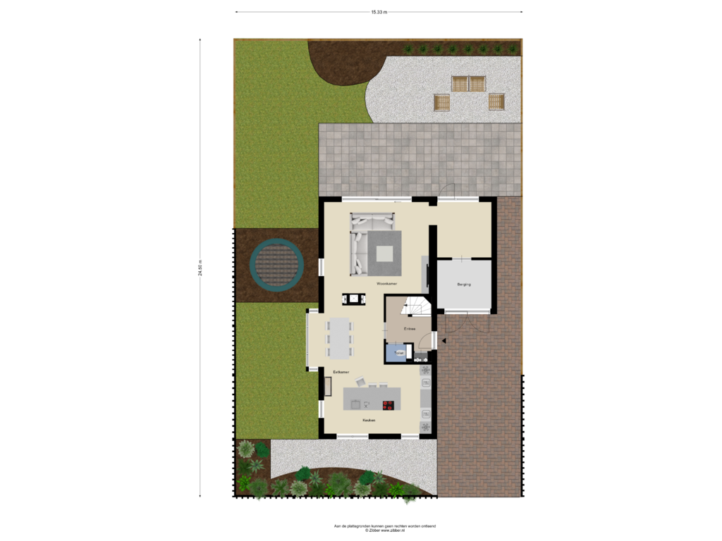 Bekijk plattegrond van Begane Grond_Tuin van Tegulastraat 32