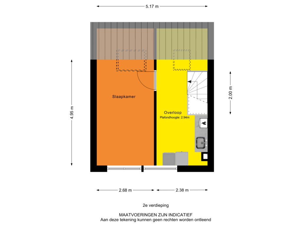 Bekijk plattegrond van 2e verdieping van Stormrand 9