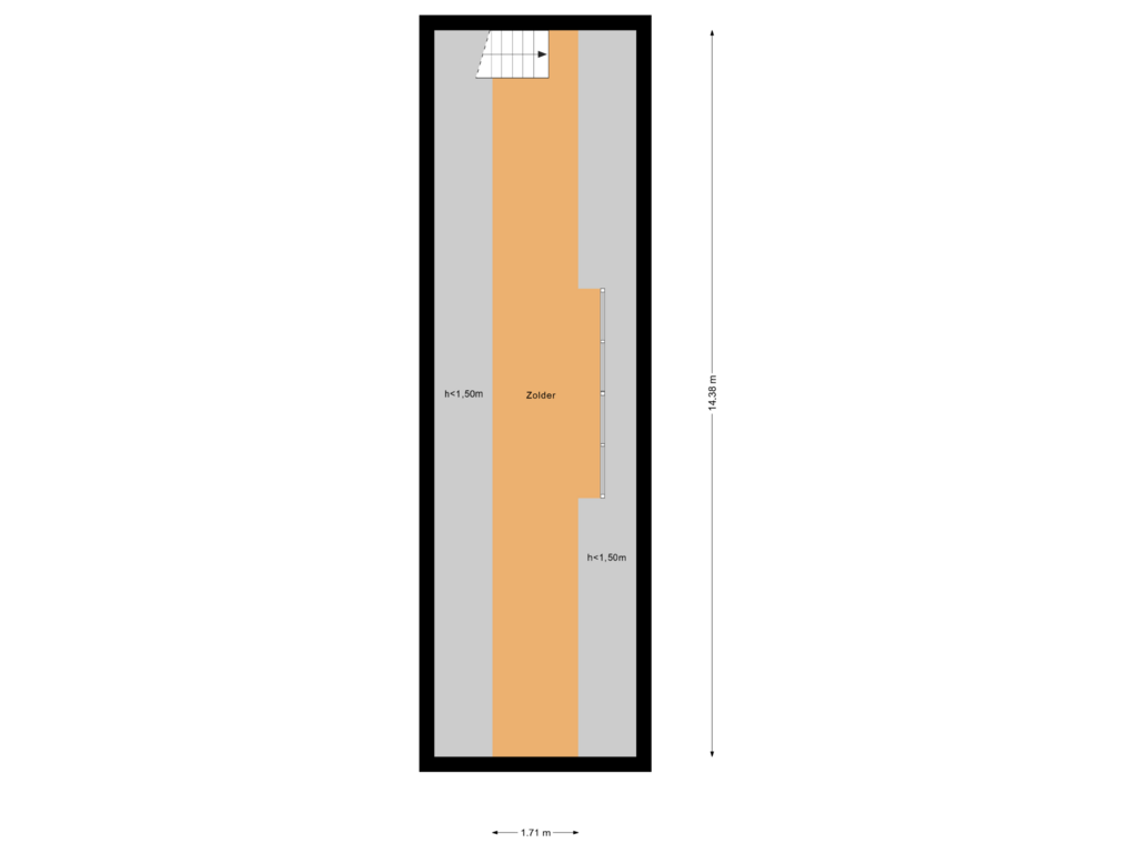 Bekijk plattegrond van Garage verdieping van Rolhof 1