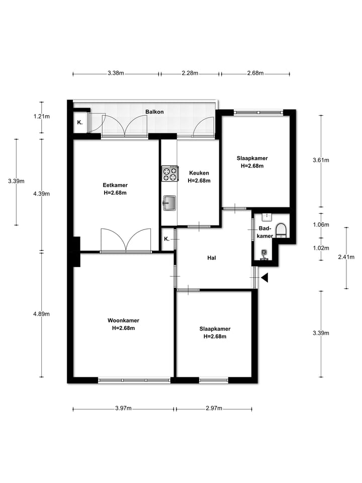 Foto 29 van Le Bron de Vexelastraat 27