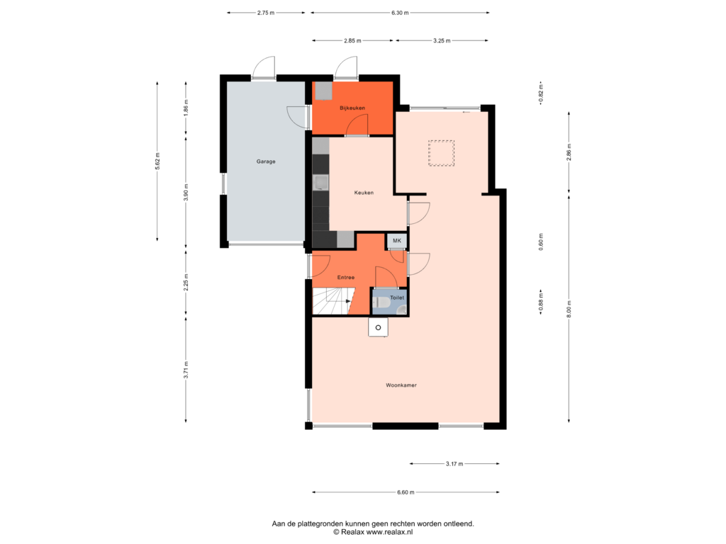 Bekijk plattegrond van Begane grond van K.Nieuwenhuizenstraat 12