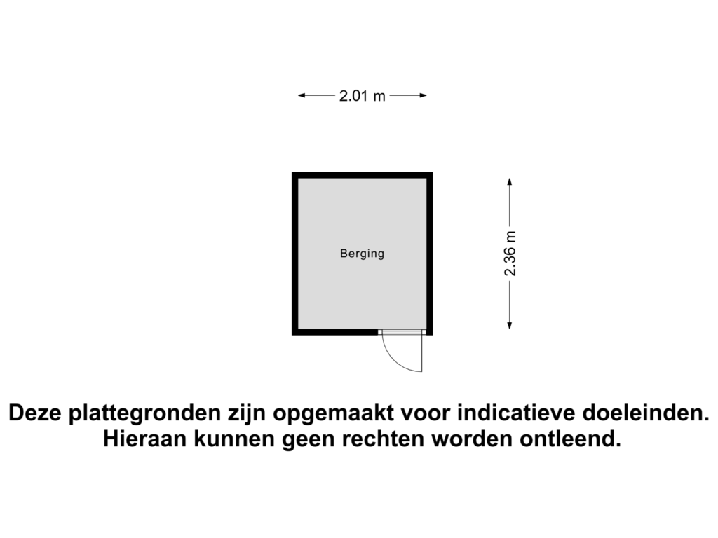 Bekijk plattegrond van Berging van Patronaat 36