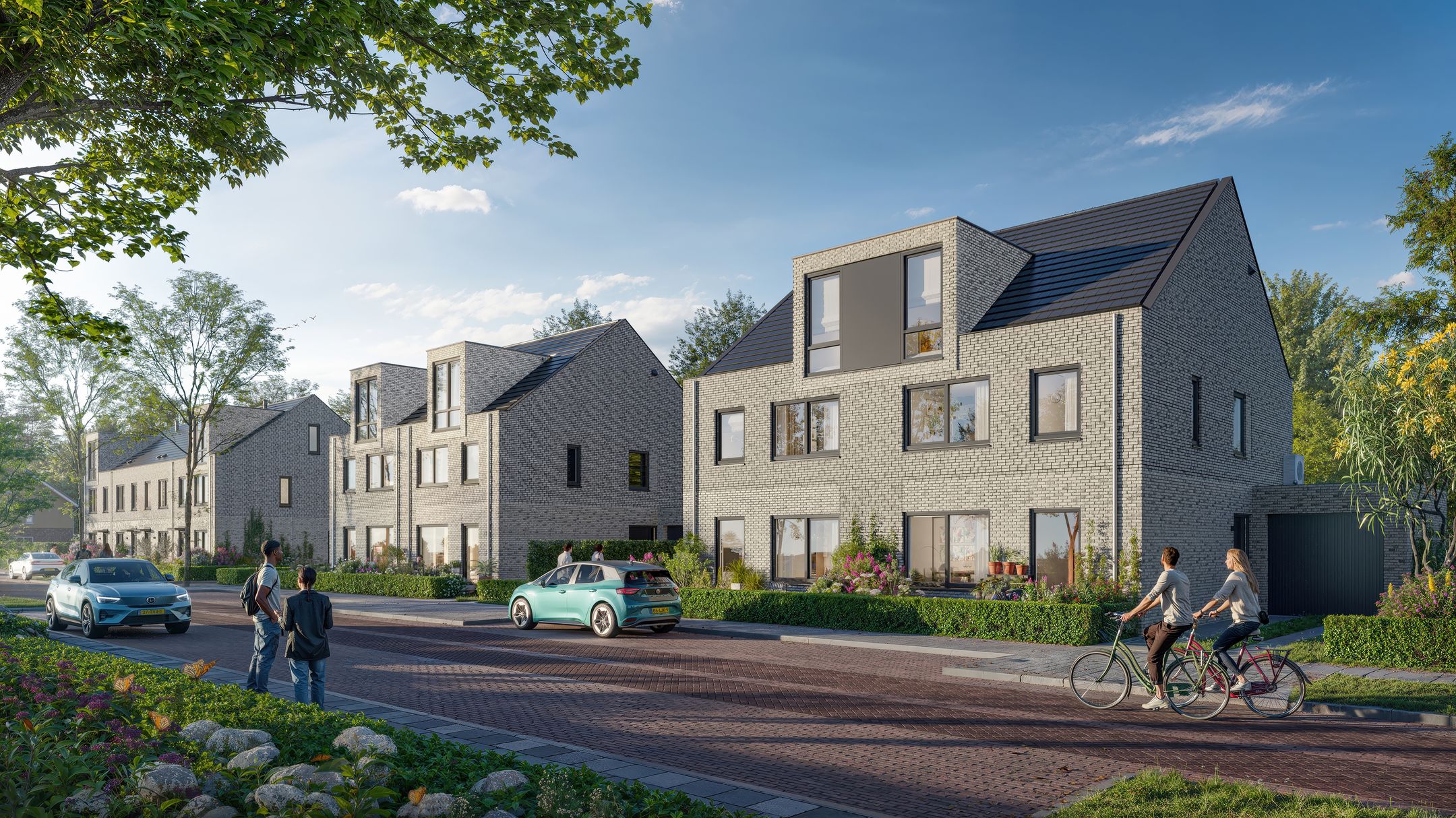 Twee onder één kap type E (Bouwnr. 23), Deventer, 7415NH, Overijssel, Nederland