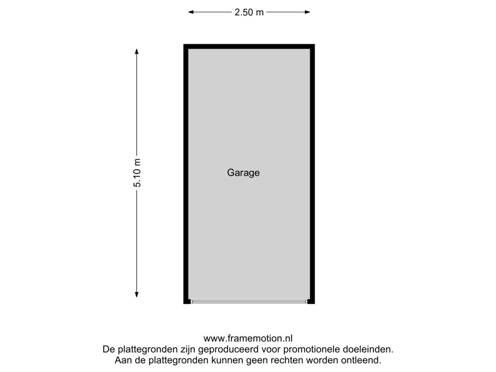 Bekijk plattegrond van Garage van Parkstraat 14