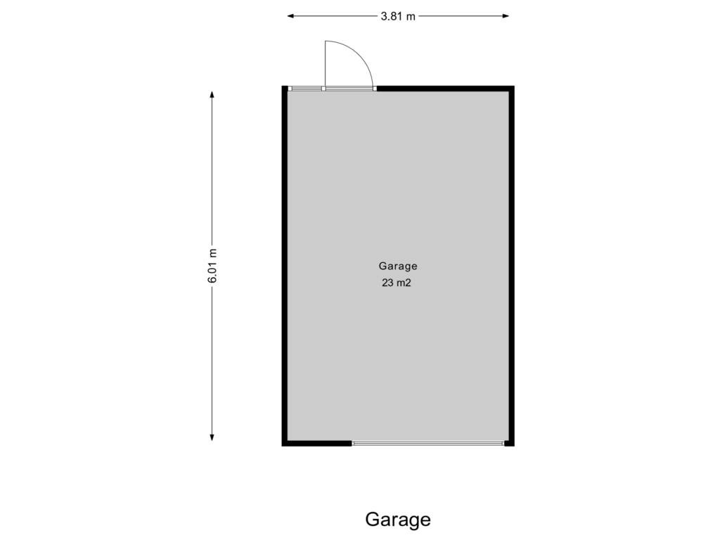 Bekijk plattegrond van Garage van Waterlelie 45