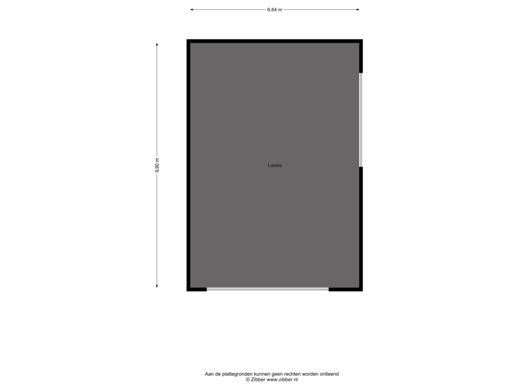 View floorplan of Loods of Engelanderweg 19